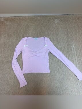 Tilly's pink long sleeve